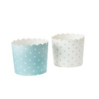 Mint Unisex Spotty Food Cups - Pack of 10