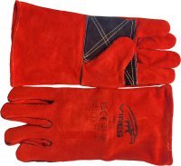 Red Welders Gloves