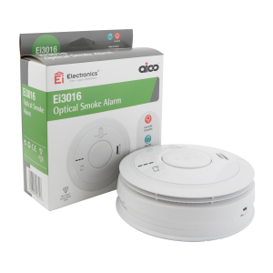 EI3016 Mains Smoke Detector With 10 Year Lithium Battery Backup