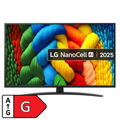 LG 75" 4K UHD NanoCell Smart TV | 75NANO81A6AAEK