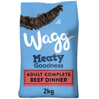 Wagg Complete Meaty Goodness Beef Dinner 2kg