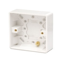 1 Gang 25 mm PVC Socket Box