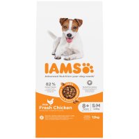 Iams Dog Senior Small/Medium - Chicken 12kg