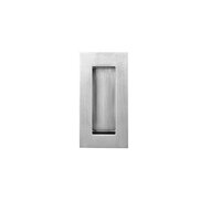 DW Flushpull Handle Rectangular Stainless Steel 102x50mm
