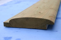 Loglap Barrel Board Imported & Treated 140 x 30mm 4.8 Metre