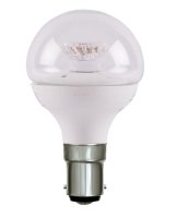 2.1W (25W) LED DIMMABLE 45MM CLEAR ROUND BALL - SBC - 2700K