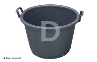 60lt MASTELLO CONTAINER + HANDLES BLACK PE_1 LOOSE