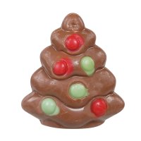 Milk chocolate Christmas tree with hazelnut filling 13g - 1.85kg