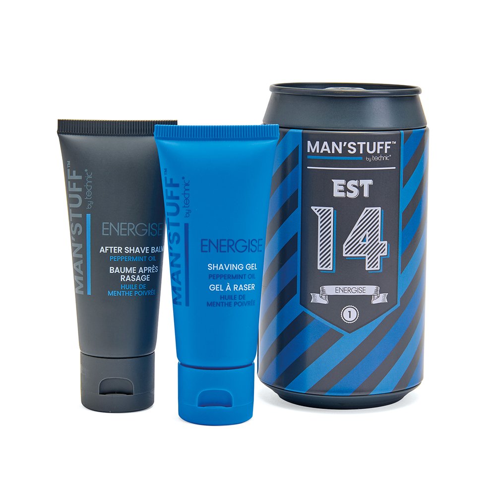 Man Stuff Tin Can Shave Duo