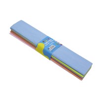 Crepe Paper - Assorted Pastel 10pk (6.5ft x 20in)