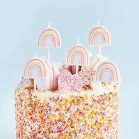 Enchanted Rainbow Candles - Pack of 5
