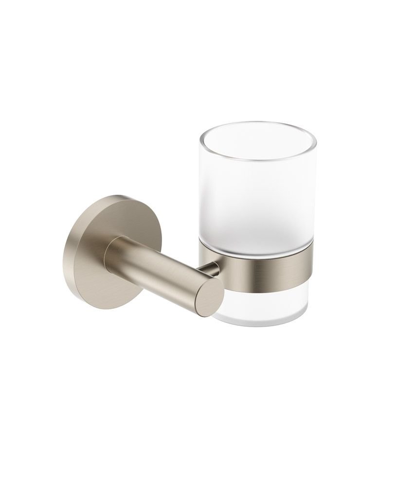 HAKK TOOTHBRUSH HOLDER BRUSHED NICKEL