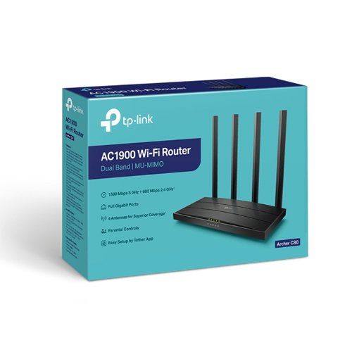 Wireless MU-MIMO Wi-Fi 5 Router | ARCHER C80 3