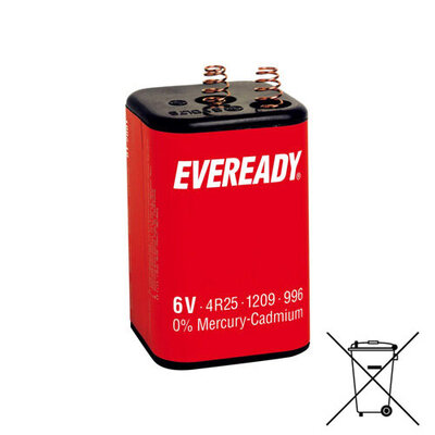 Energizer 6V Eveready Battery