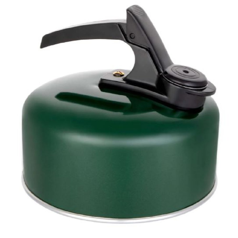 2L Green Aluminium Whistling Kettle