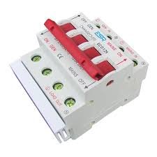 125A Din Rail Change Over Switch