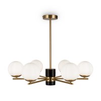 MARBLE 6 LIGHT BRASS