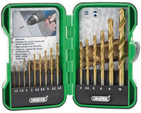 Draper Metal Drill Bit Set HSS 1.5-10mm 15 piece