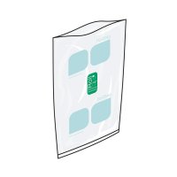 RollBag Sterile Sampling Bag 400ml 11x25cm Pk 500