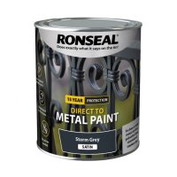 Ronseal Direct to Metal Paint Storm Grey Satin