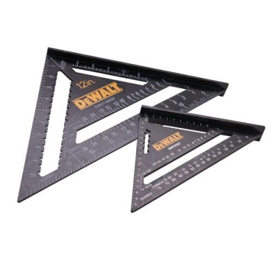 Dewalt 175mm (7") & 300mm (12") Rafter Square Twin Pack