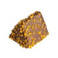 Triangolo Milk - marzipan in milk choc with mocca d&eacute;cor 13g - 1.15kg