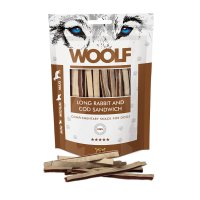 Woolf Long Rabbit & Cod Sandwich 107g x 1