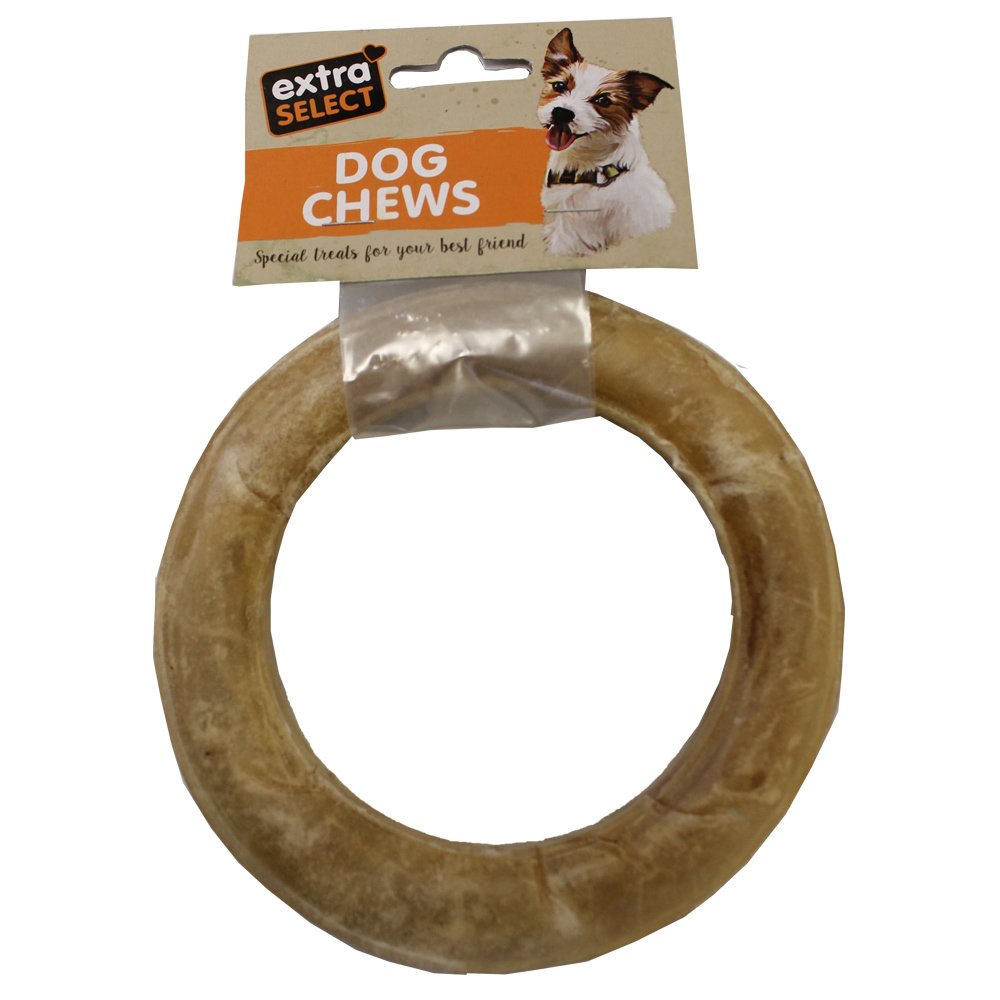 Extra Select AZ818 Hide Ring Dog Chews 6in 12x1pk