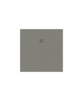 SLATE TAUPE 900MM SQUARE SHOWER TRAY & WASTE
