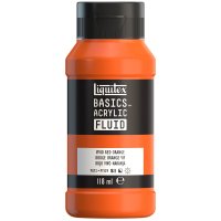 Liquitex - Basic Fluid - Vivid Red Orange 118ml