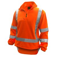 Hi-Vis TTMC Polar Fleece Jacket, Orange