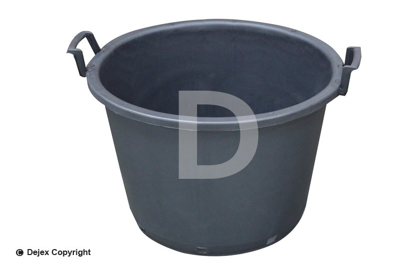 60lt MASTELLO CONTAINER + HANDLES BLACK PE_1 LOOSE
