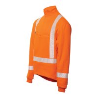 FR Cotton Fleece Jacket, TTMC, Orange, 22Cal