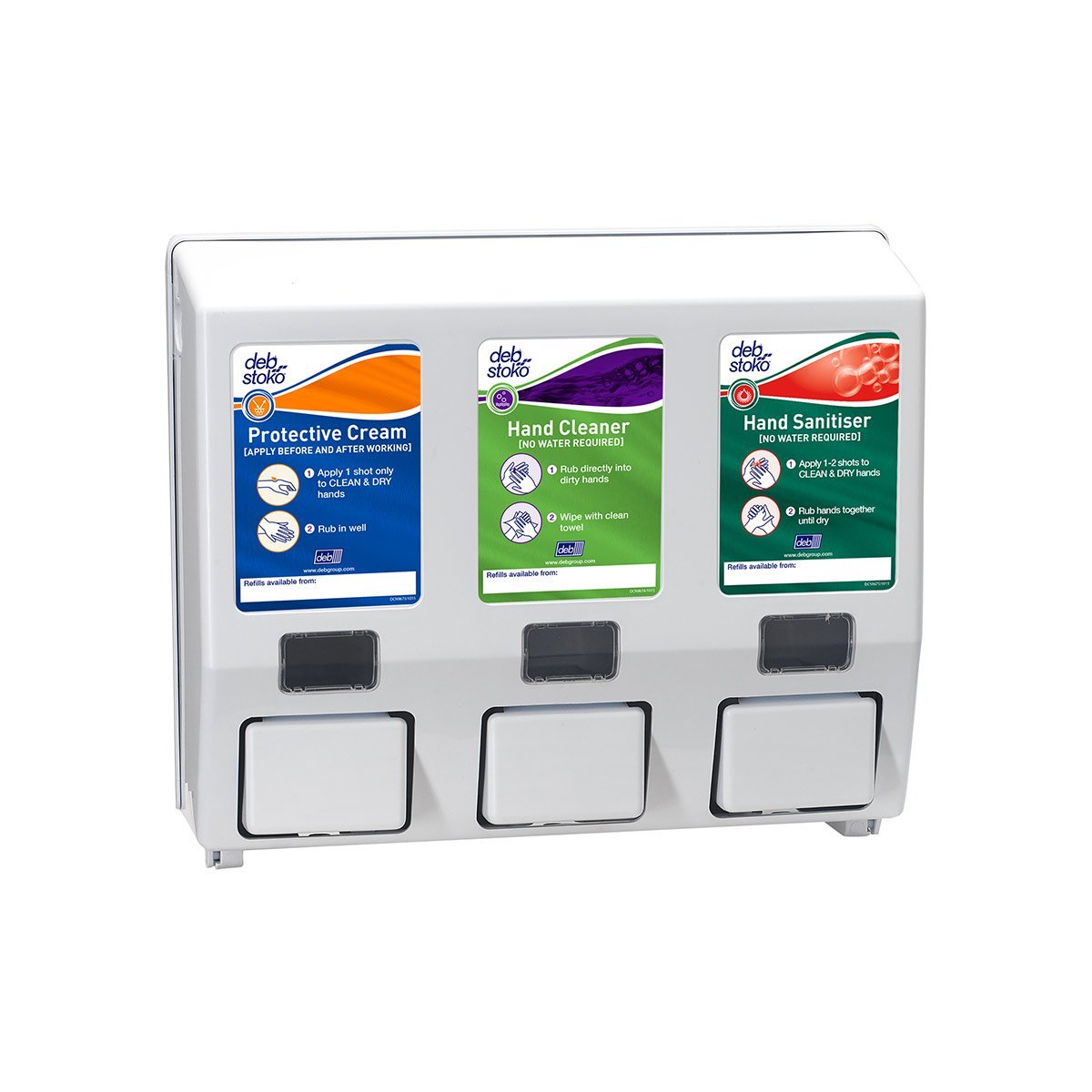Triple Hand Wash / Care Starter System (with Cartridges)