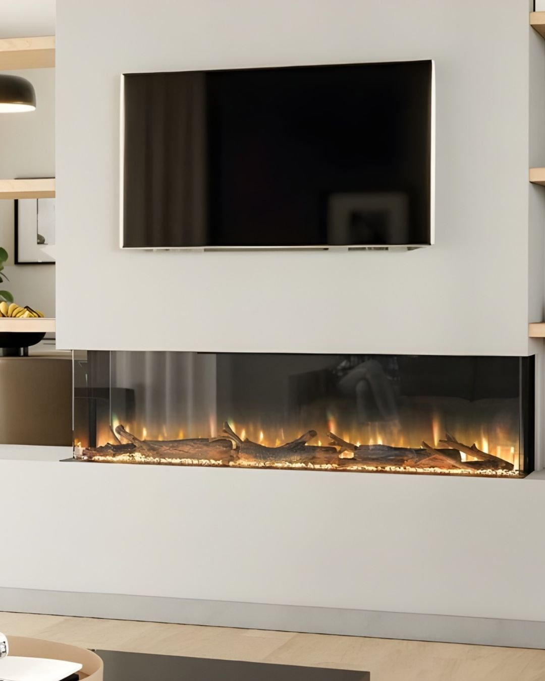 HENLEY ELECTRIC AURORA 1500 FIRE WITH LOG SET