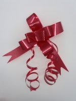 32MM MATT RED PULL BOW [50]