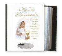 Communion Metal Photo Album/Girl   (C46692)