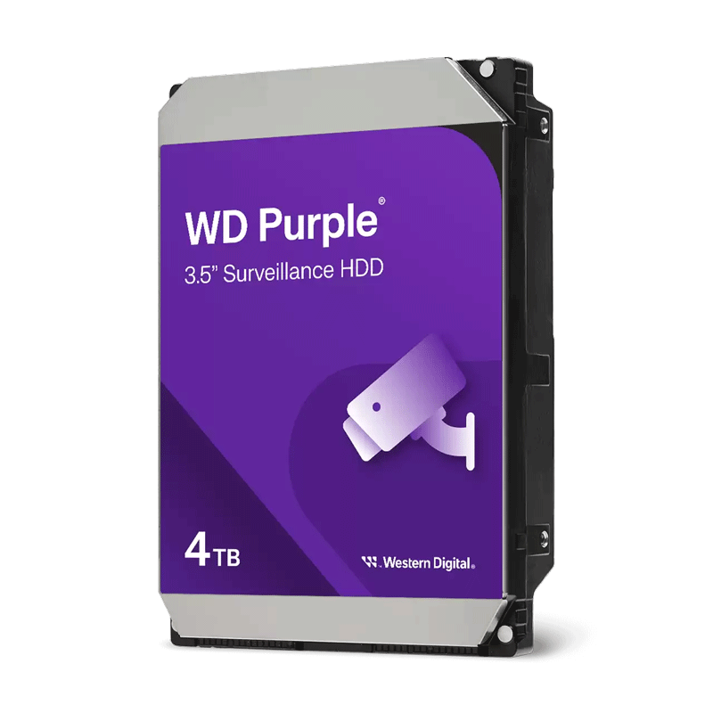 Western Digital 4TB 3.5" CCTV HDD - 128MB cache size
