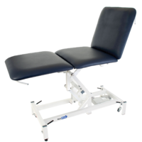 3 SECTION PLINTH ELECTRIC COUCH WITH ROLL HOLDER