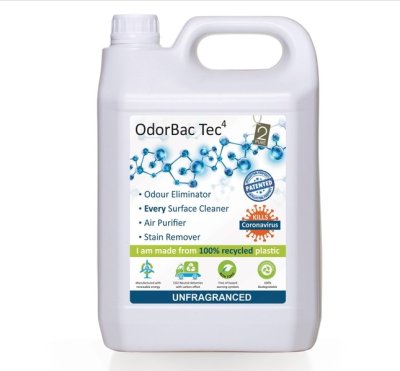 OdorBac Tec4 Odour Eliminator & Cleaner 5ltr Unfragranced