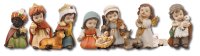 Resin Childrens Nativity Set/11 Figures 3 inch   (89926)