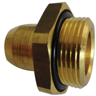 Straight Adaptor Male Thread to Tube