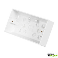Vimark 2 Gang 45mm Pattress Box