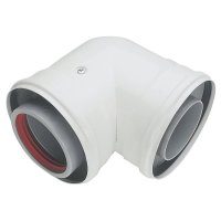 Worcester Bosch 90° Flue Elbow 125mm 7719003664