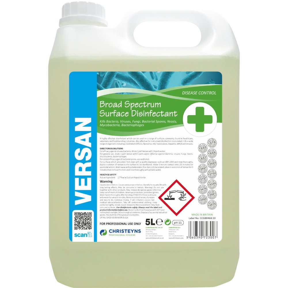 5L VERSAN SURFACE DISINFECTANT