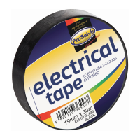 ProSolve ELECTBLA33 Electrical Tape 19mm x 33m (Black)