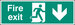 Sortie de secours - vers le bas