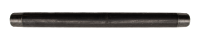 1/2" x 10" Nipple, Black Pipe