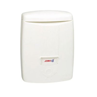 Garden 70 Plastic Post Box - White