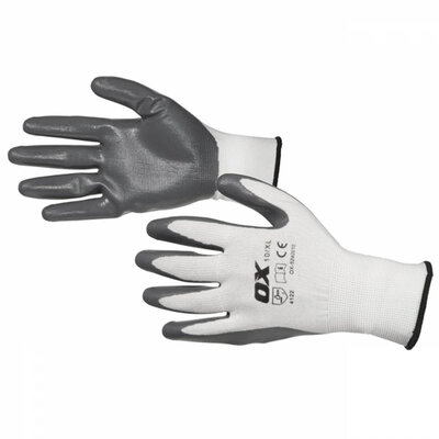 OX Nitrile Flex Gloves Size 9 L